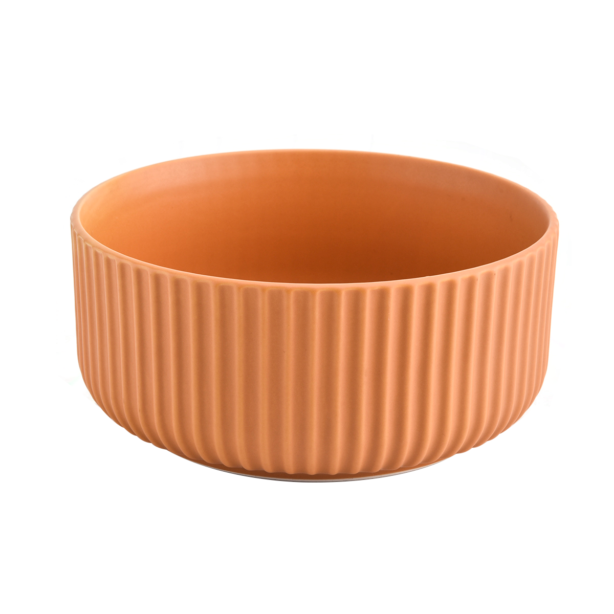 luxury 3 wicks ceramic candle jar