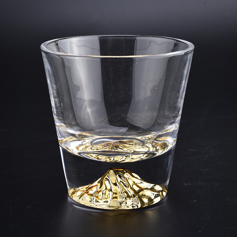 Special luxury mountanin shape glass candle jar from Sunny Glassware