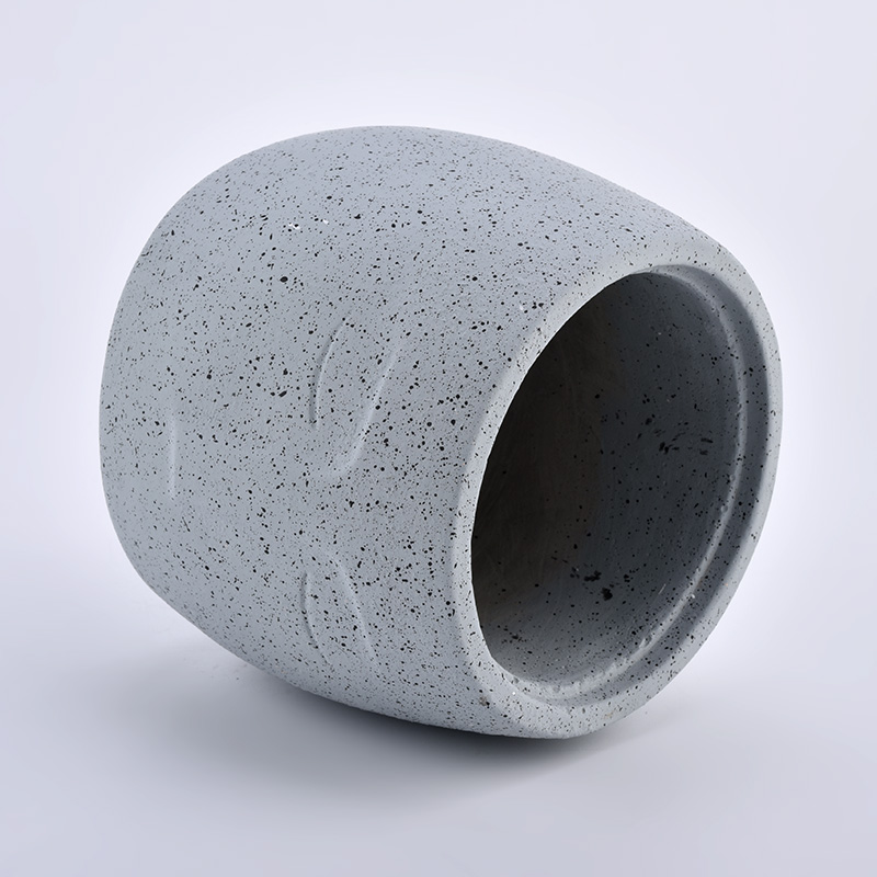 custom design ceramic candle jars 