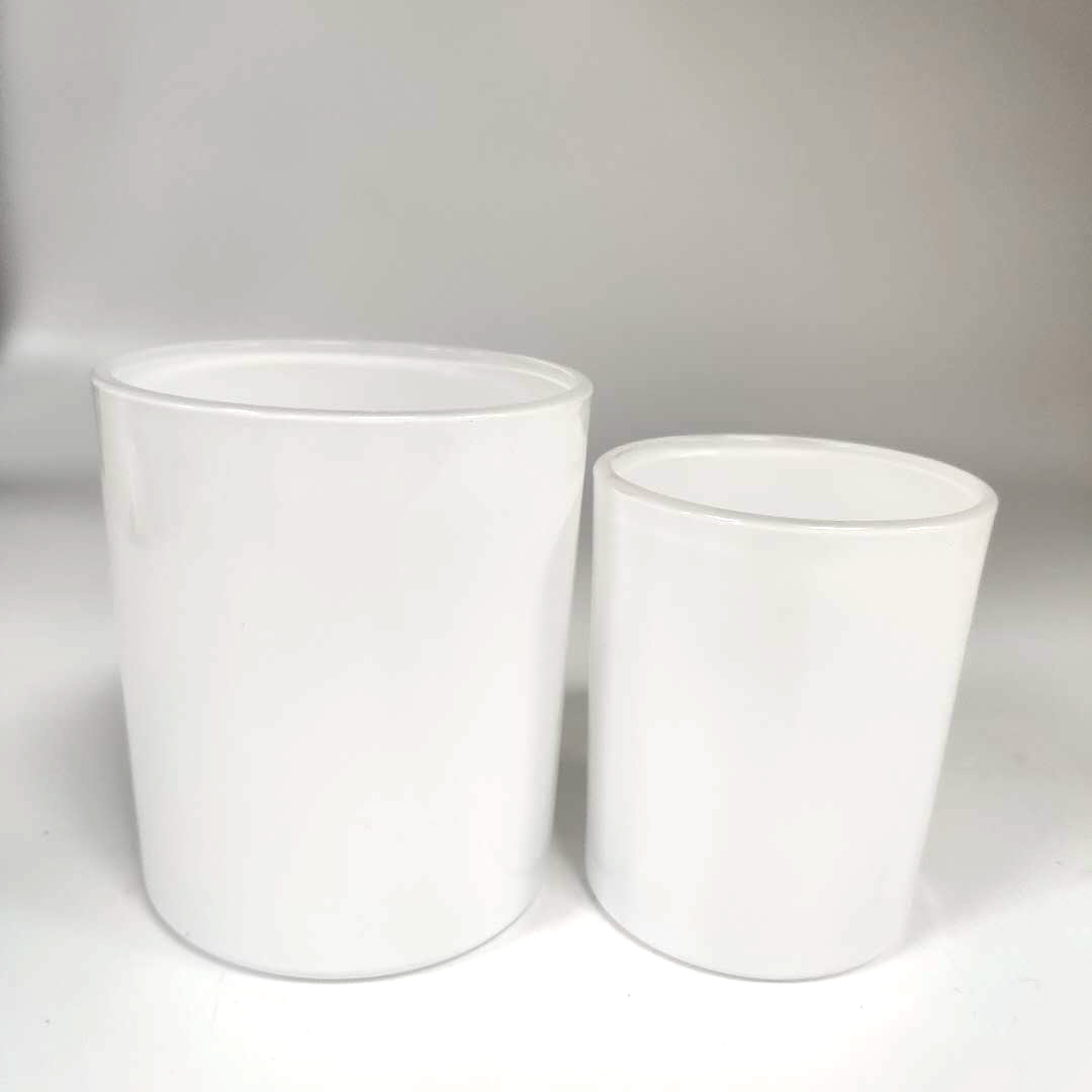 colored glass jars for candle making 11 oz