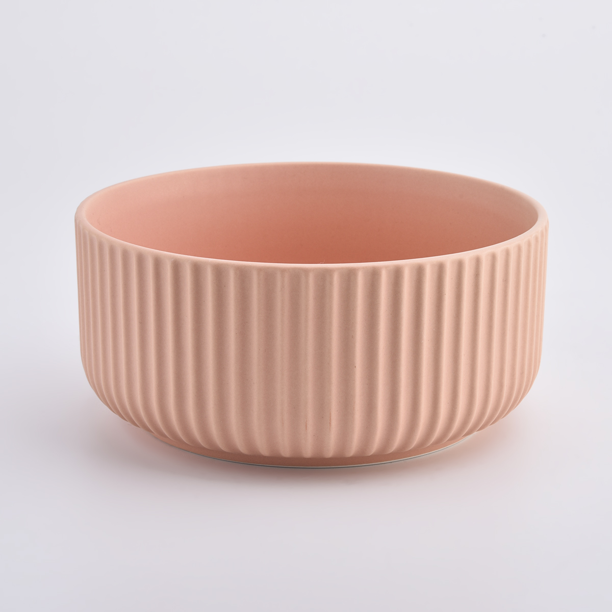Lovely Colors Decorative Empty Ceramic Candle Vessels