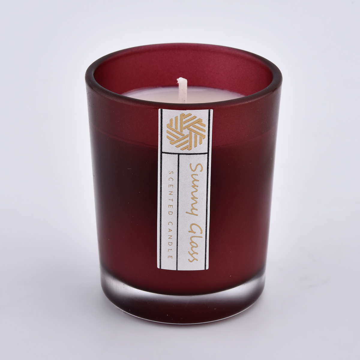 colorful tealight candle jars for candle smell testing