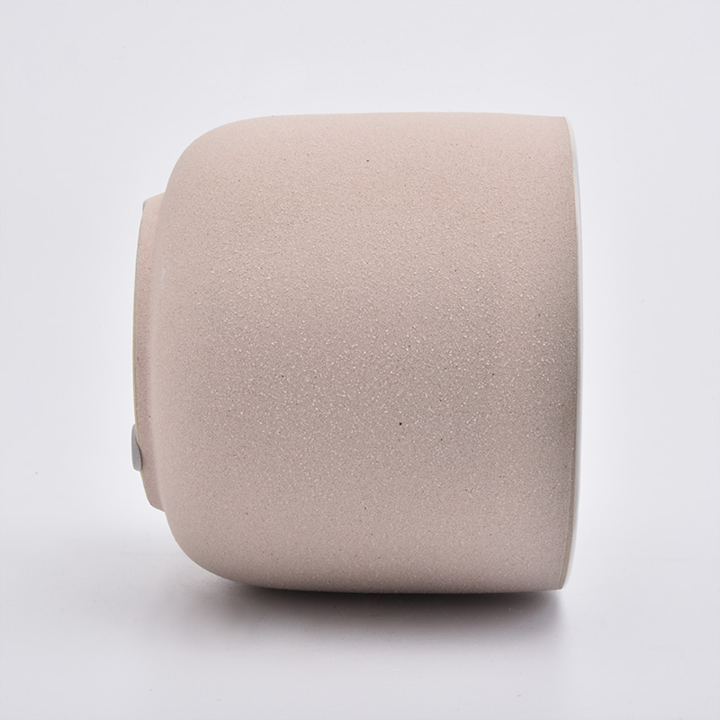 OEM Matte Ceramic Vessels For Candle Making
