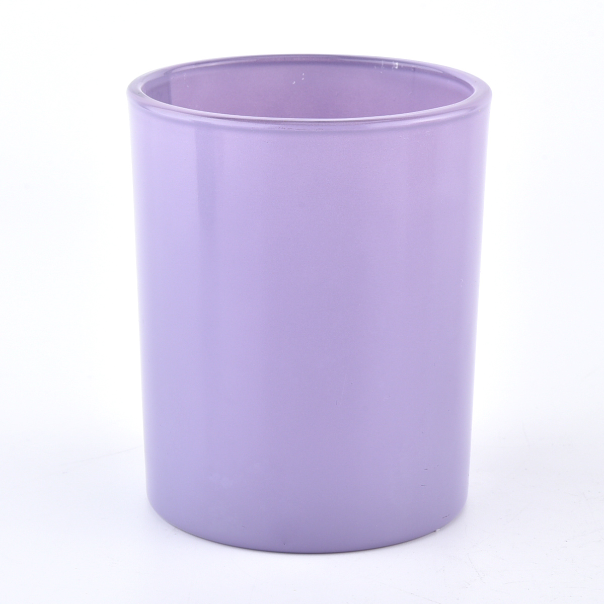 popular solid color glass vessels for candles