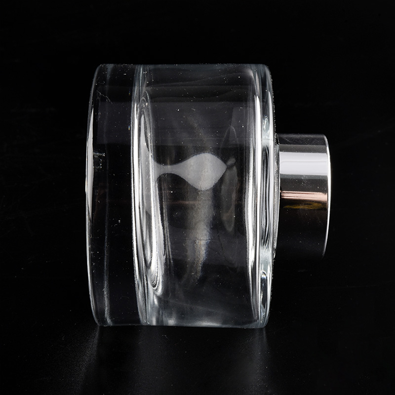 luxury clear glass diffuser bottle 