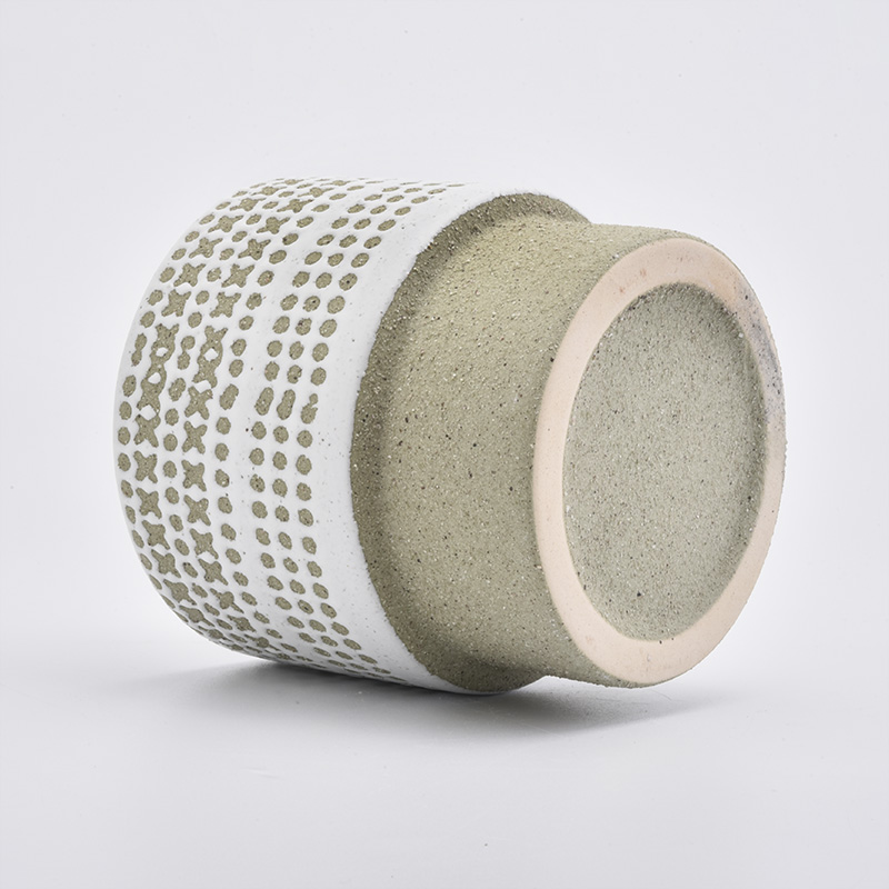 Cermic Jars for Candles  