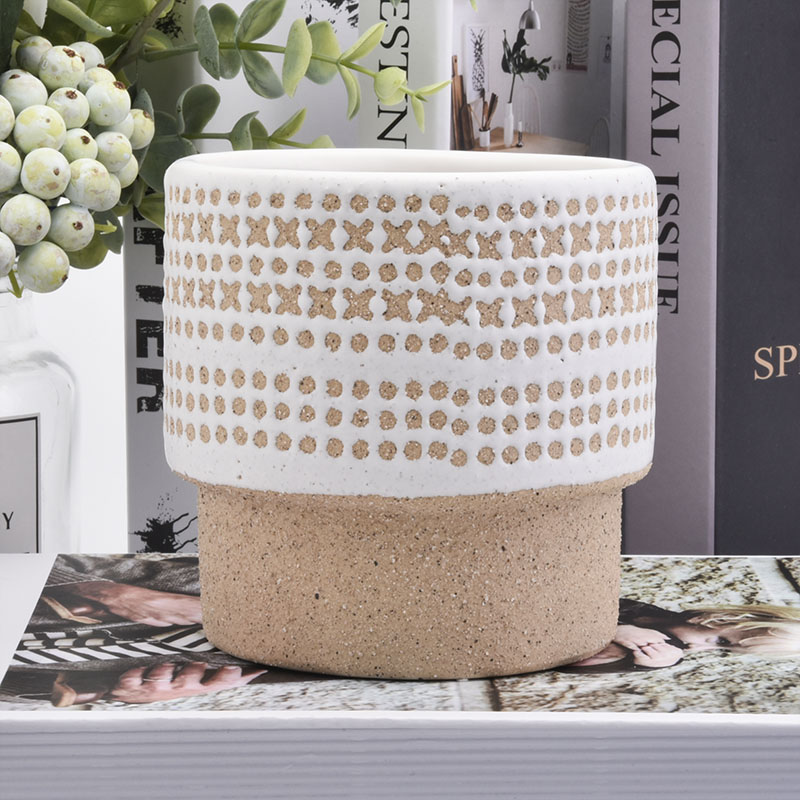 Popular Custom Ceramic Jars for Candles Supply