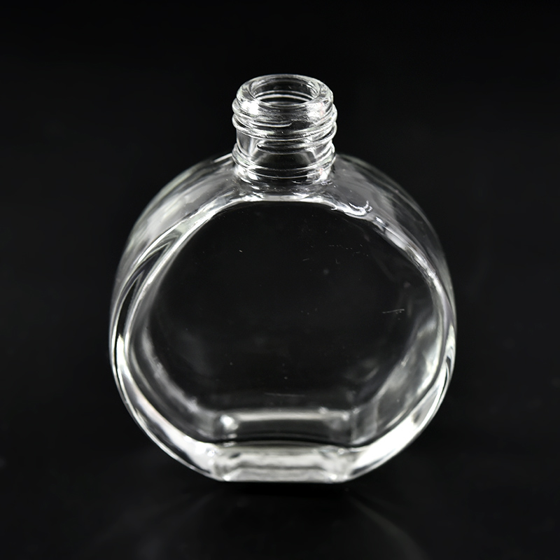 Oval glass perfume bottles with low MOQ