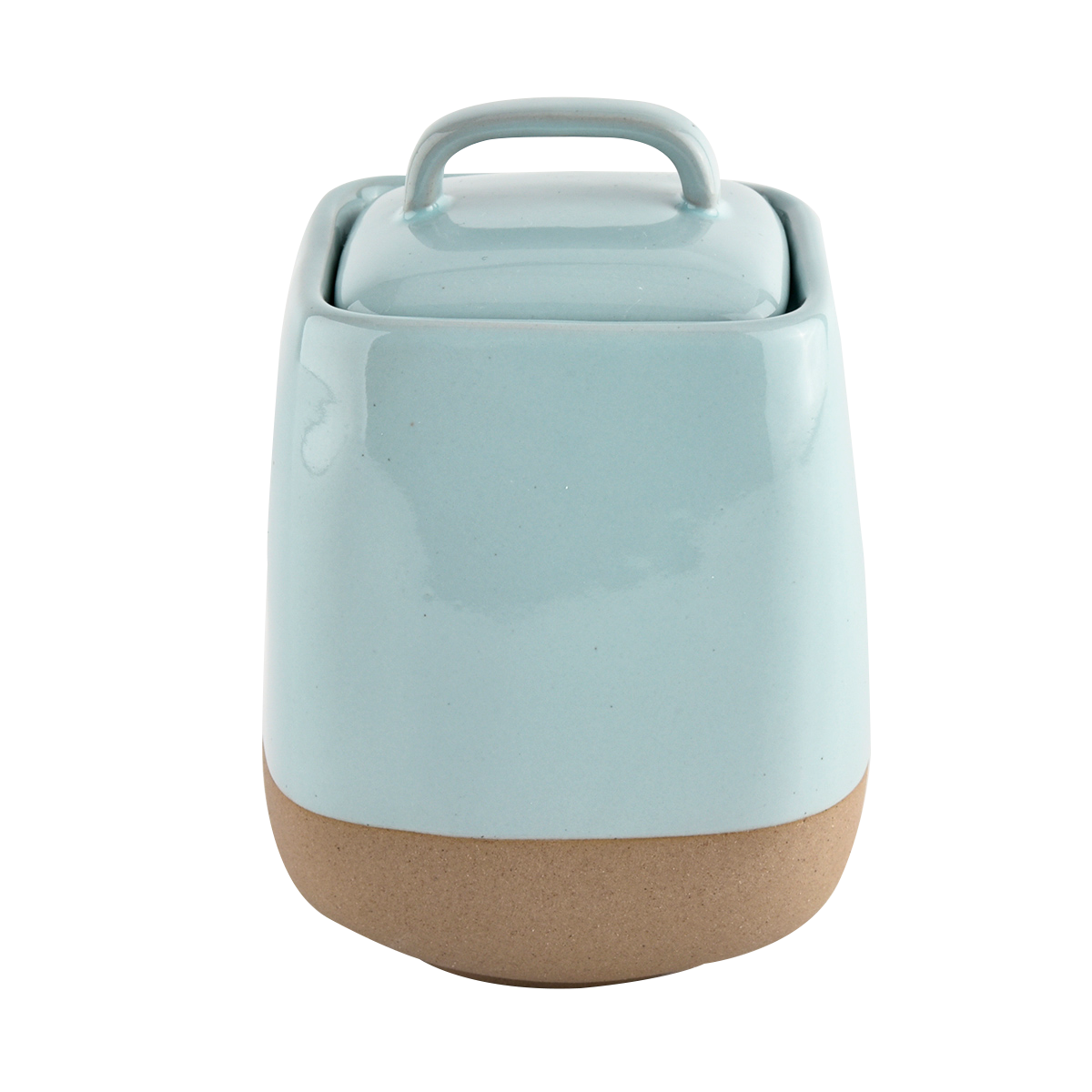 Home decor ceramic candle jar with lid