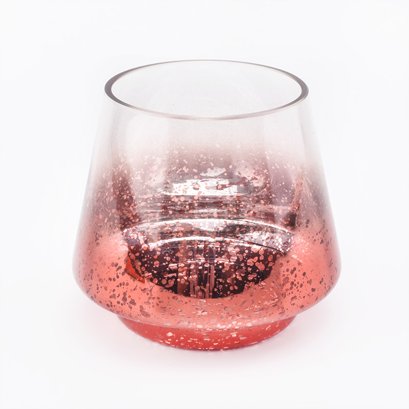 Wholesale Christmas Holiday Mercury Glass Candle Jars