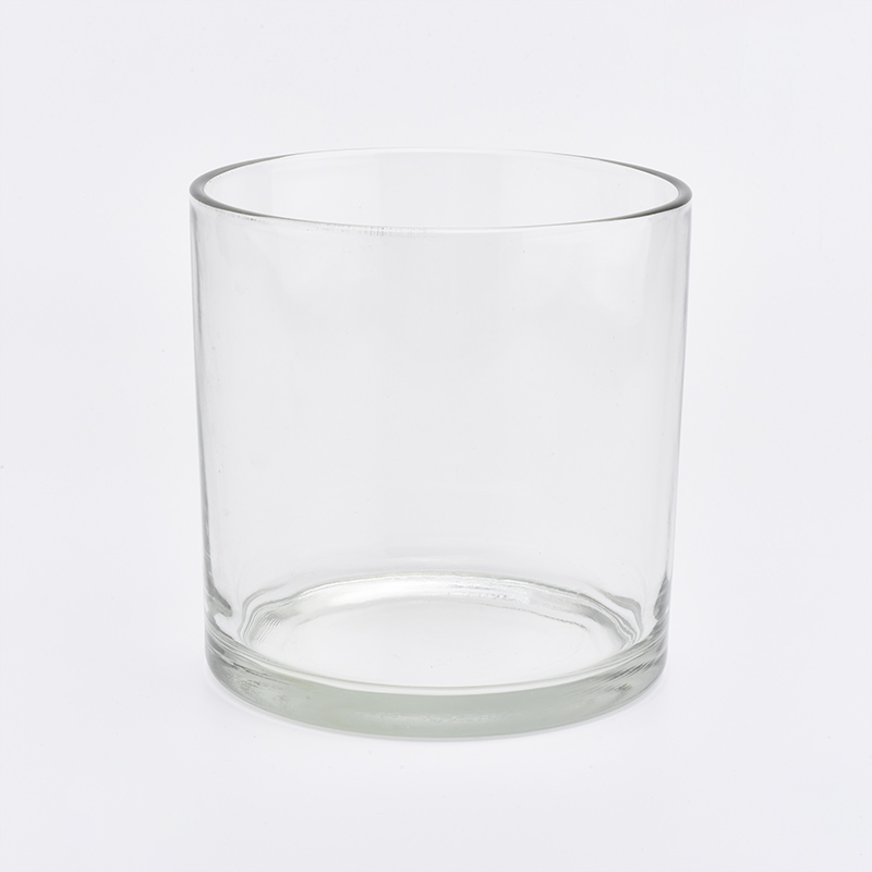 Wholesale Large Glass Candle Jars Three Wicks 1950ml Candle Glass Jars Customized Colors