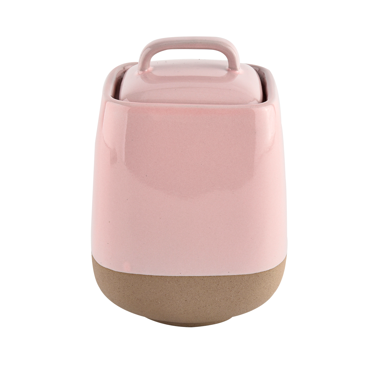 Unique ceramic candle holders with lids for wholesale