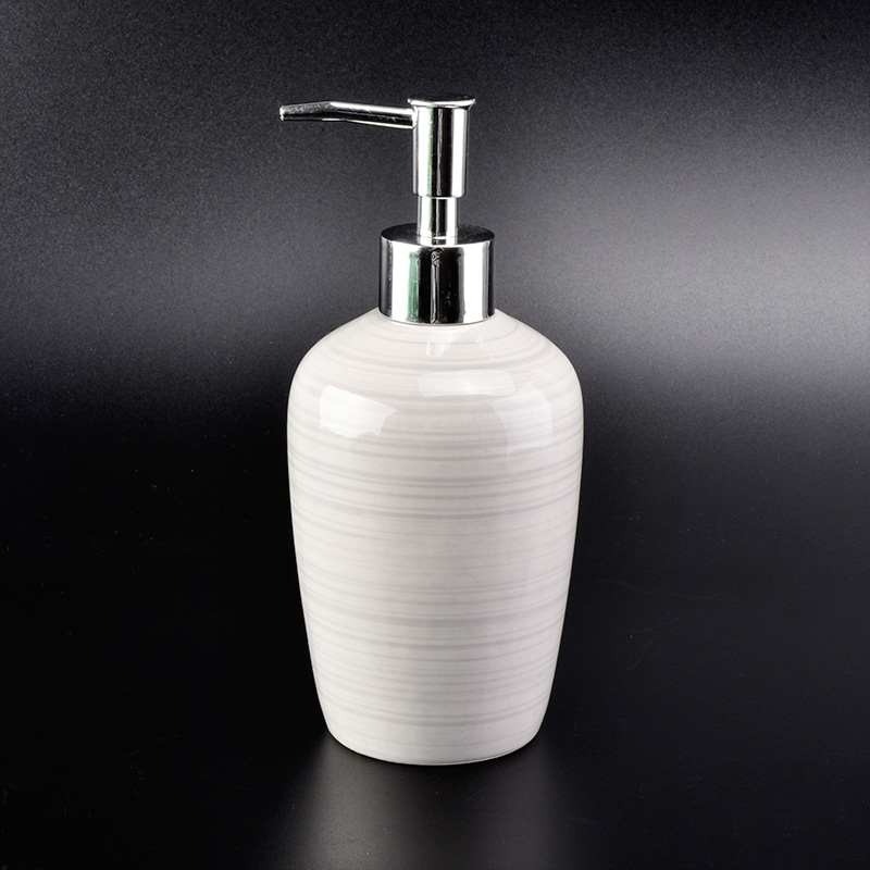 Ceramic Soap dispenser bottle hotel soap dispenser soap foam dispenser