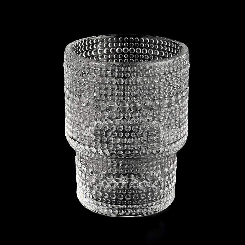 home decor hobnail glass candle holders