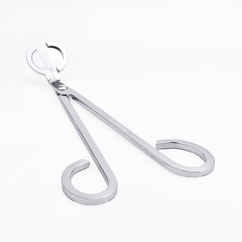 장식용 고급 은색 금속 양초 심지 트리머 가위