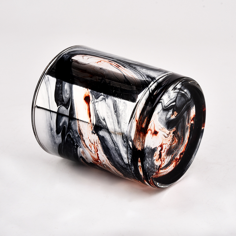 Sunny glass candle jars and holders for candle making