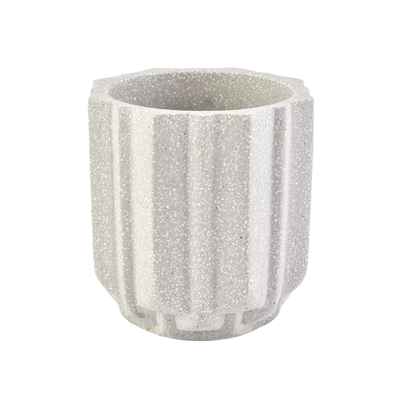 13 oz 370 ml betong lysbeholdere girformet design