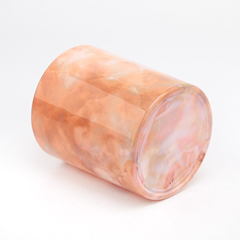 Custom Empty 6oz 8oz 10oz 12oz Glass Candle Jar Wholesale