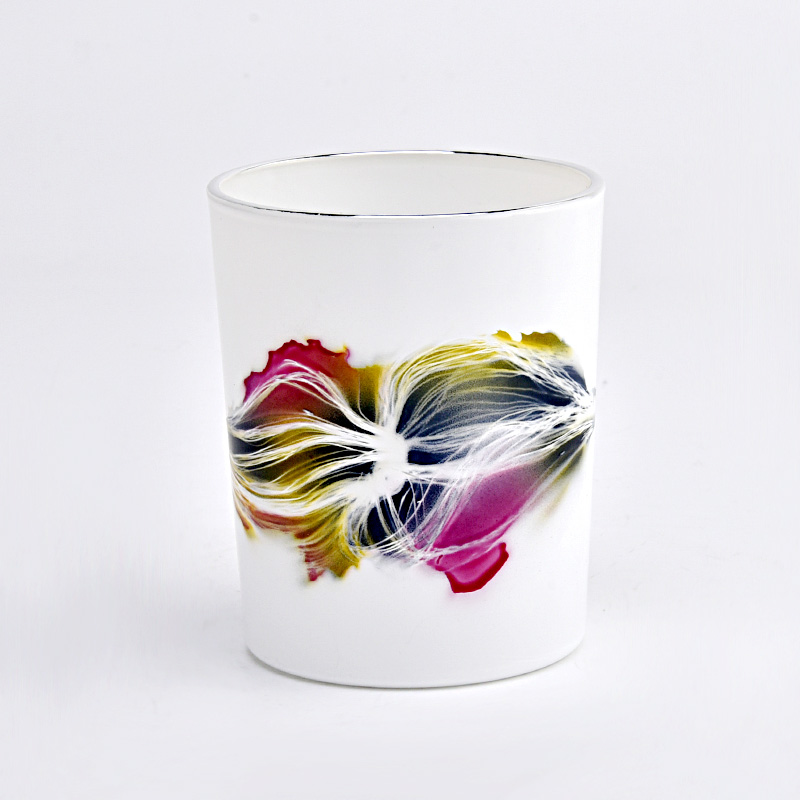 kućni dekor mala staklena posuda za svijeće od 7oz