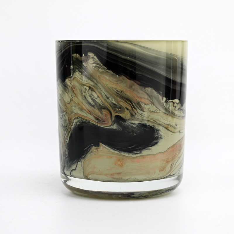 popular round bottom glass candle jar wholesale