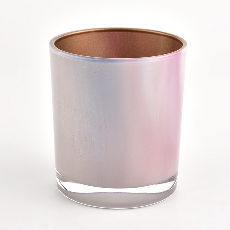 walang laman na glass candle jar 8oz glass candle vessel wholesale