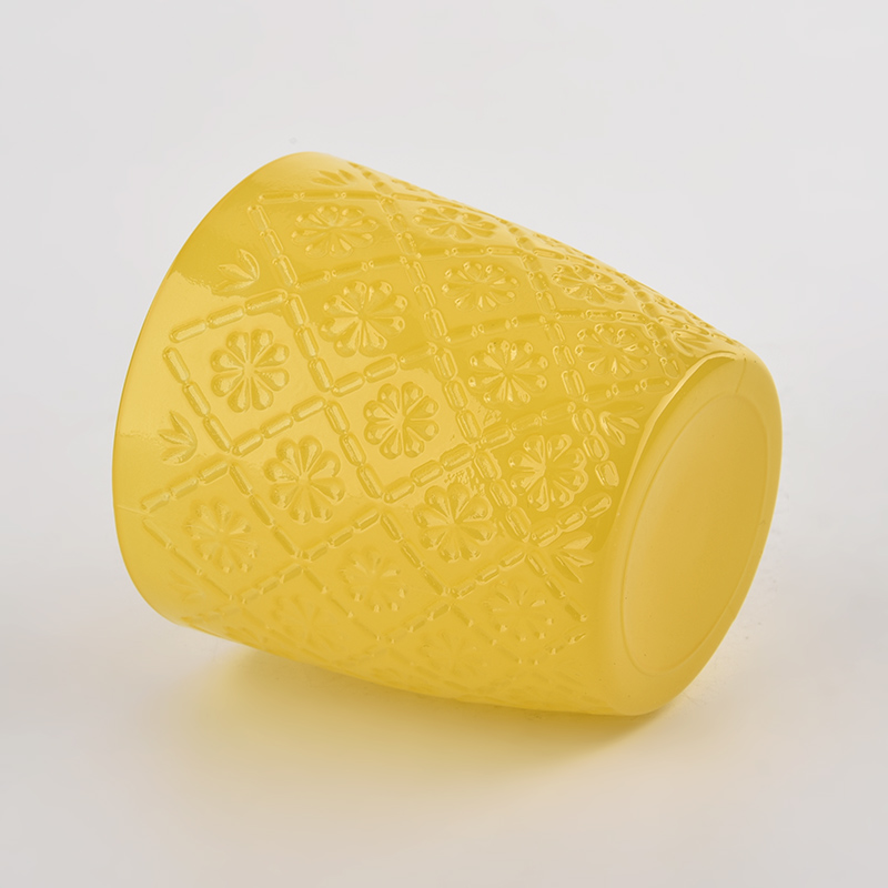 180ml wadah lilin kaca kapasitas kecil toples kaca grosir