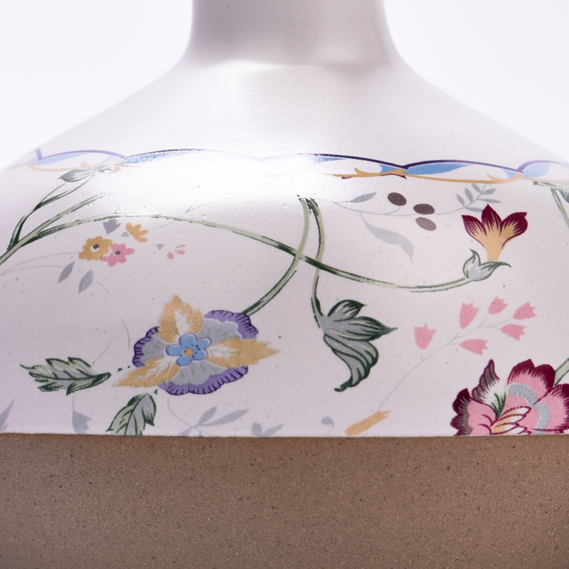 Hot sale 2 different kinds of deco effect on 360ml ceramic bottle for supplier Hot sale 2 different kinds of deco effect on 360ml ceramic bottle for supplier