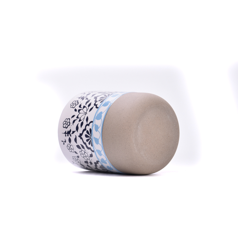Luxury ceramic candle container small capacity ceramic candle vessel wholesale