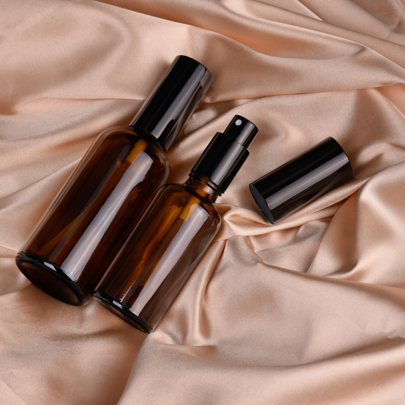 50ml 100ml glass bottle amber color perfume bottle wholesale