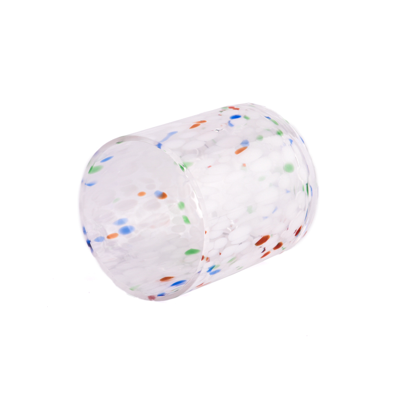 有家庭装饰的豪华手工制造玻璃蜡烛罐