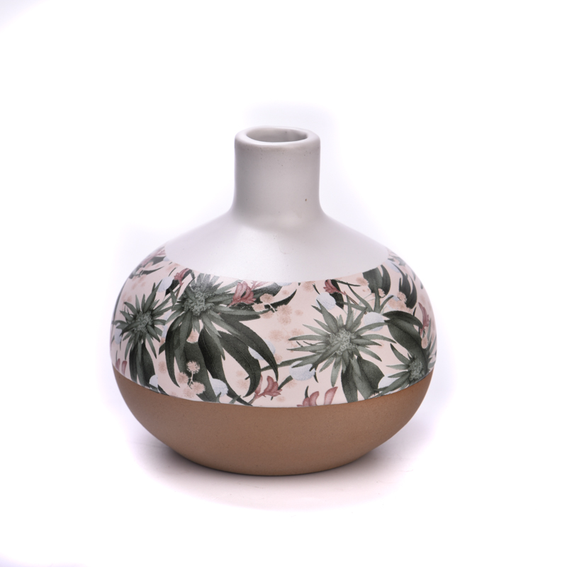Rainbow ceramic diffuser bottles for home fragrance