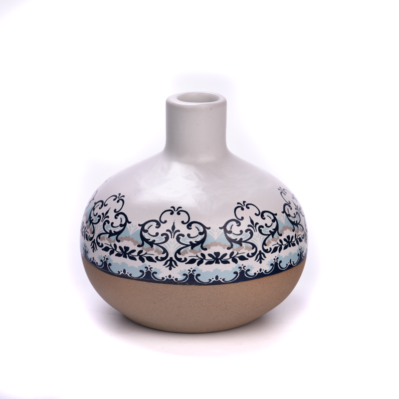 Rainbow ceramic diffuser bottles for home fragrance
