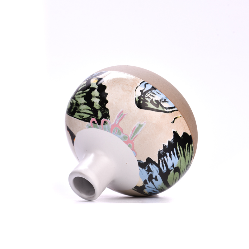 Rainbow ceramic diffuser bottles for home fragrance
