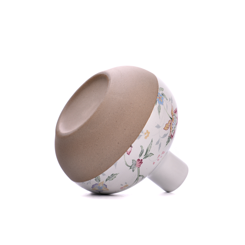 Flower pattern ceramic diffuser bottles for oil fragrance - COPY - rer3or