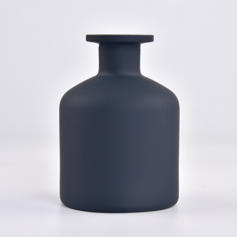 Matte Black Glass Reed Diffuser Bottles 258ml Glass Bottles
