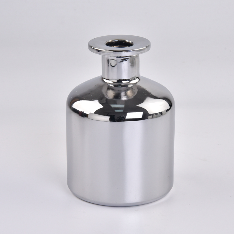 Christmas Decoration Silver Diffuser Bottle 258ml Glass Diffuser Bottles Wholesale Christmas Decoration Silver Diffuser Bottle 258ml Glass Diffuser Bottles Wholesale