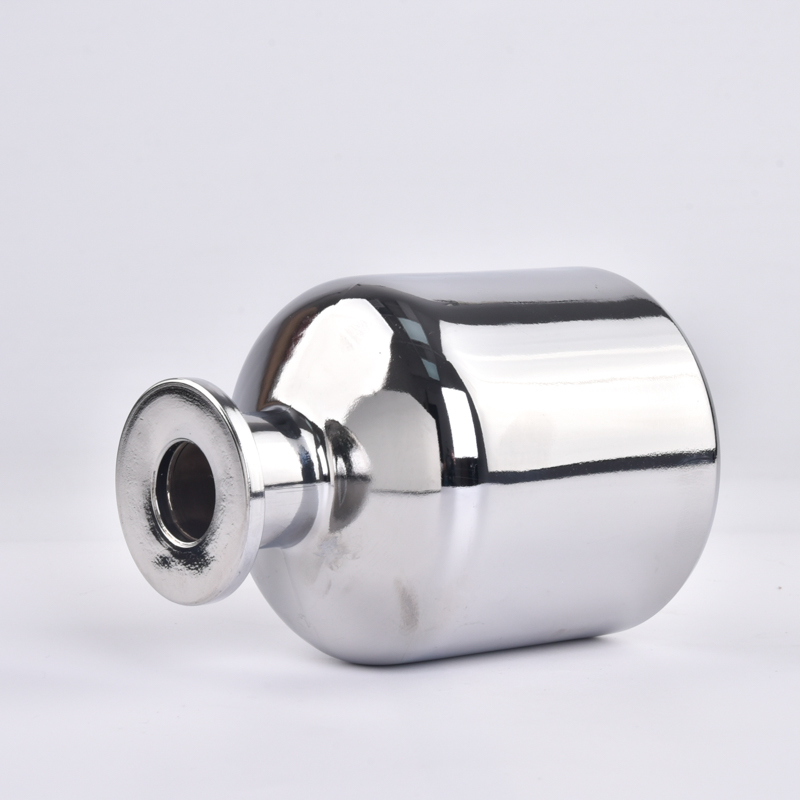 Juldekoration Silver Diffuser Flaska 258ml Glas Diffuser Flaskor Partihandel