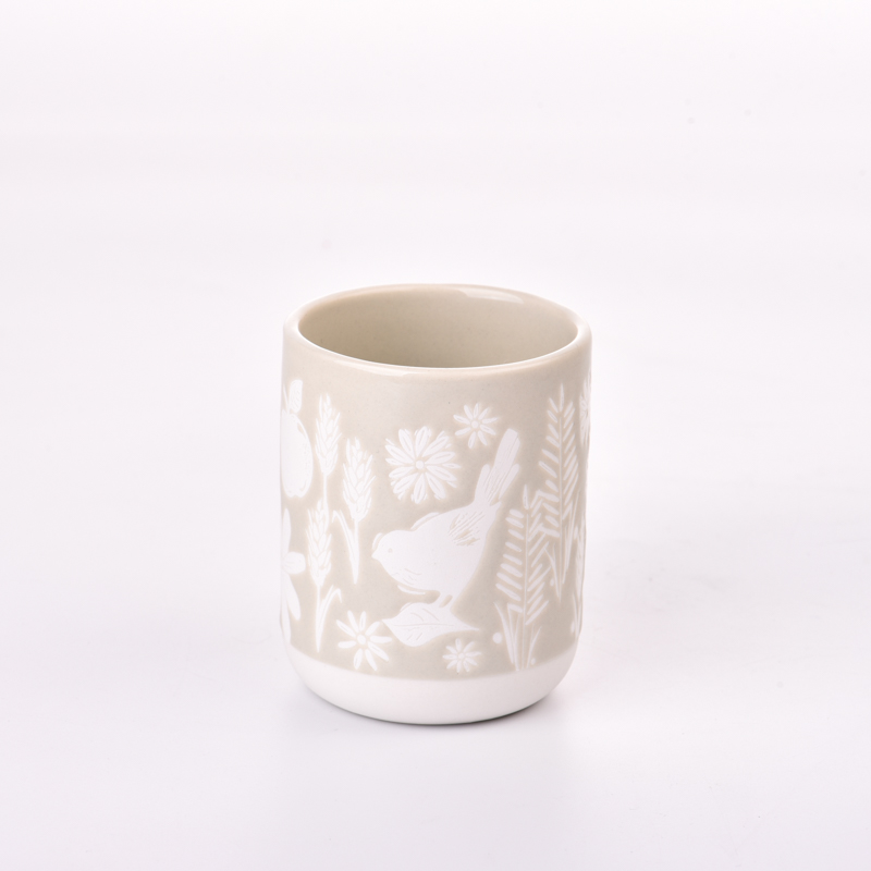 aser engraved pattern votive ceramic candle jars candle vessels aser engraved pattern votive ceramic candle jars candle vessels
