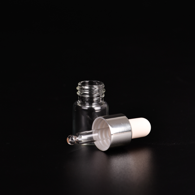 Popular 5ml customized deco perfume glass bottle & oil bottle with dropper & metal lids for wholesale Popular 5ml customized deco perfume glass bottle & oil bottle with dropper & metal lids for wholesale