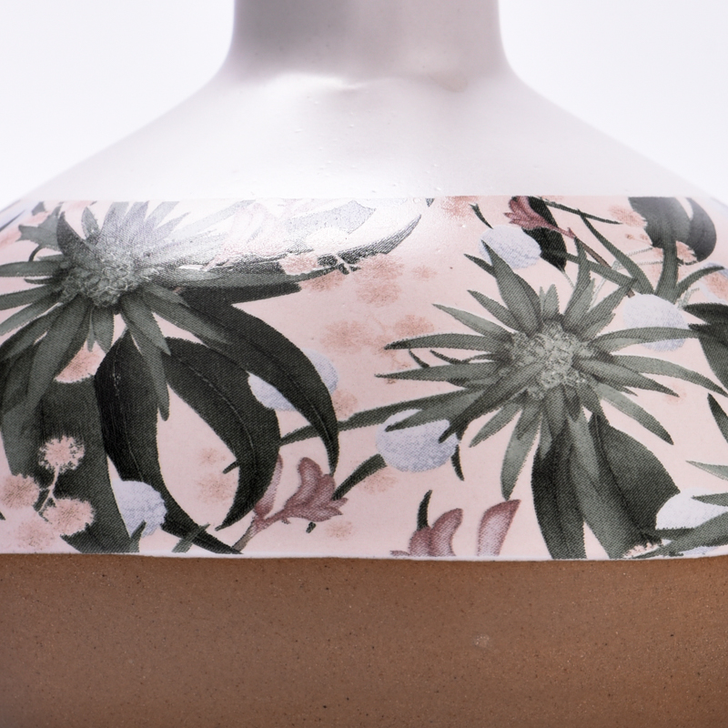 Wholesale bird grass tree pattern ceramic aromatherapy bottle Wholesale bird grass tree pattern ceramic aromatherapy bottle