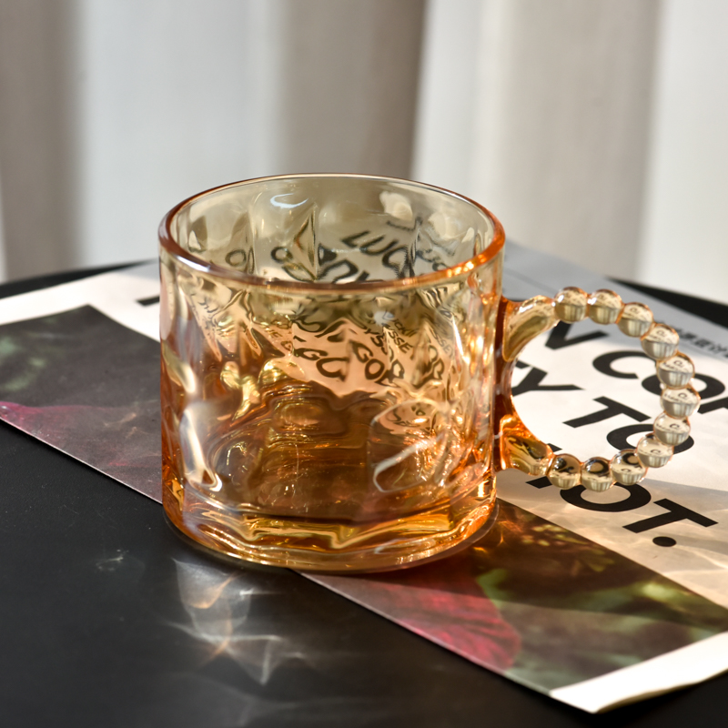 Empty Unique Scented Candle Container Custom Glass Candle Jars in bulk