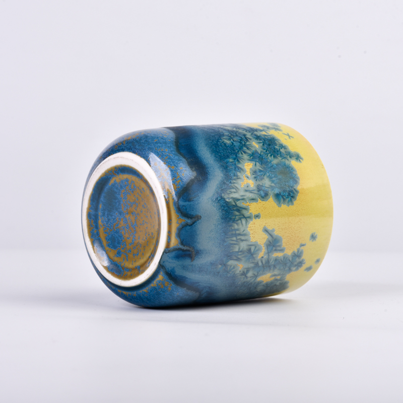 Luksusowy, fantazyjny ceramiczny słoik na świece do robienia świec świątecznych dekoracji