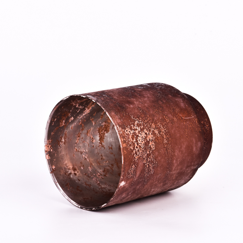 الجملة الجرار شمعة زجاجية نمط جديد مع خطوة لديكور المنزل