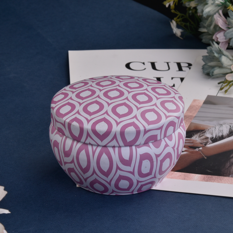 hot sales custom artowrk tin candle box with lid hot sales custom artowrk tin candle box with lid