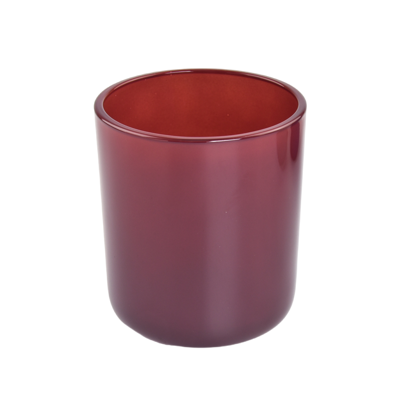 Small MOQ Glass Candle Holders Customized 15oz Glass Candle Vessels