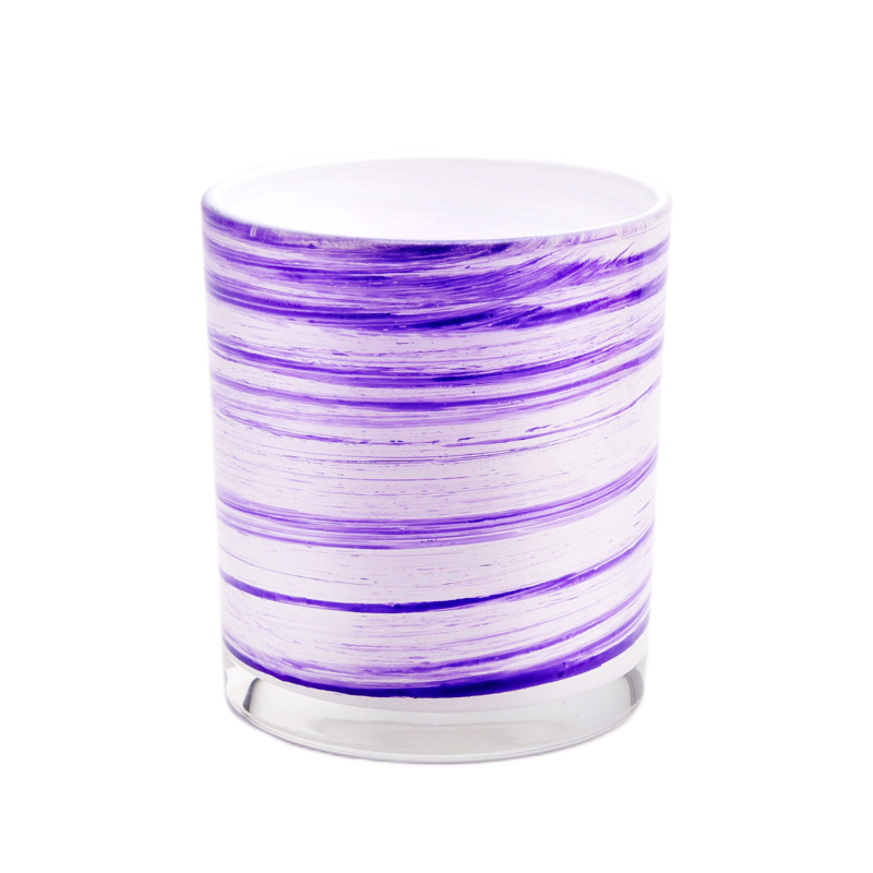 wholesale luxury unique empty 8oz 10oz scented candles glass vessels