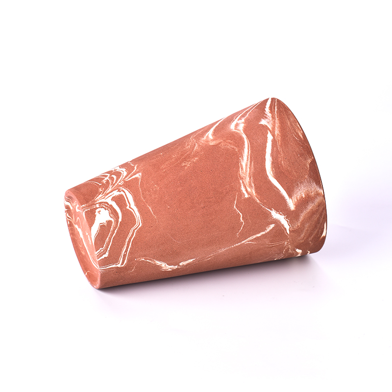 Individualaus dizaino keraminiai žvakių indai Unikalus kvapus žvakių laikiklis