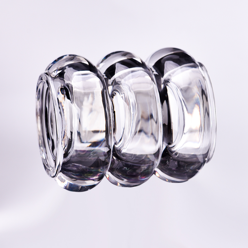 Luxury thick glass candle jar Luxury thick glass candle jar