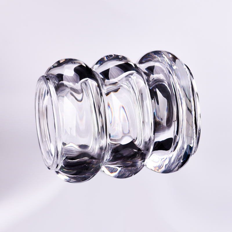 Luxury thick glass candle jar Luxury thick glass candle jar