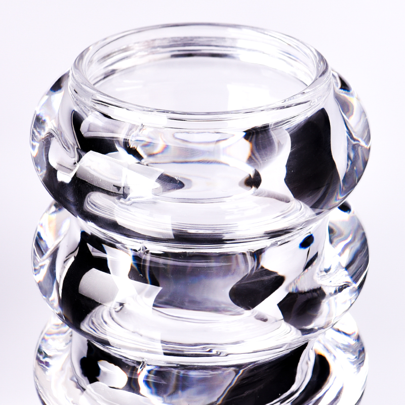 Luxury thick glass candle jar Luxury thick glass candle jar
